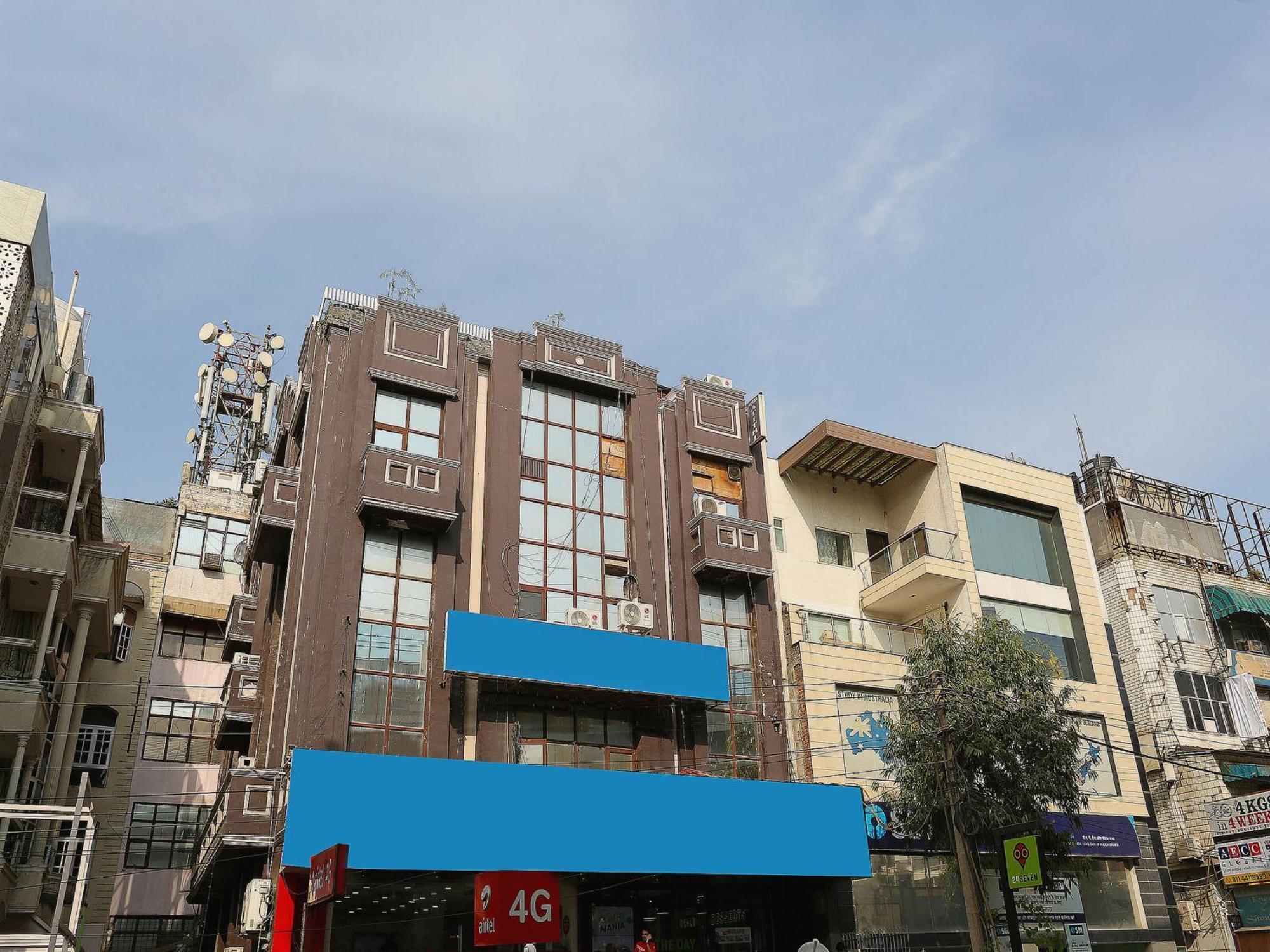 Oyo Flagship Hotel F Five Neu-Delhi Exterior foto