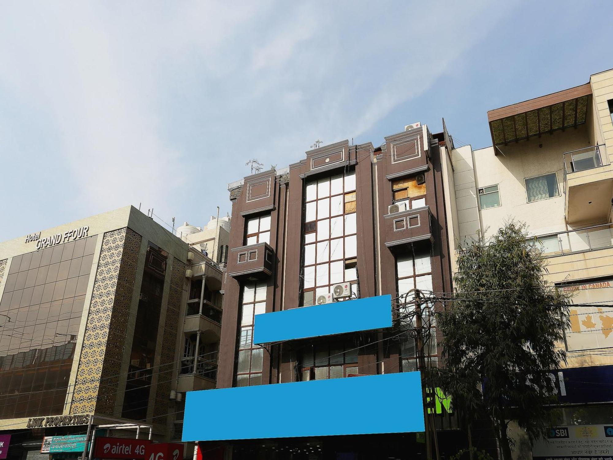Oyo Flagship Hotel F Five Neu-Delhi Exterior foto