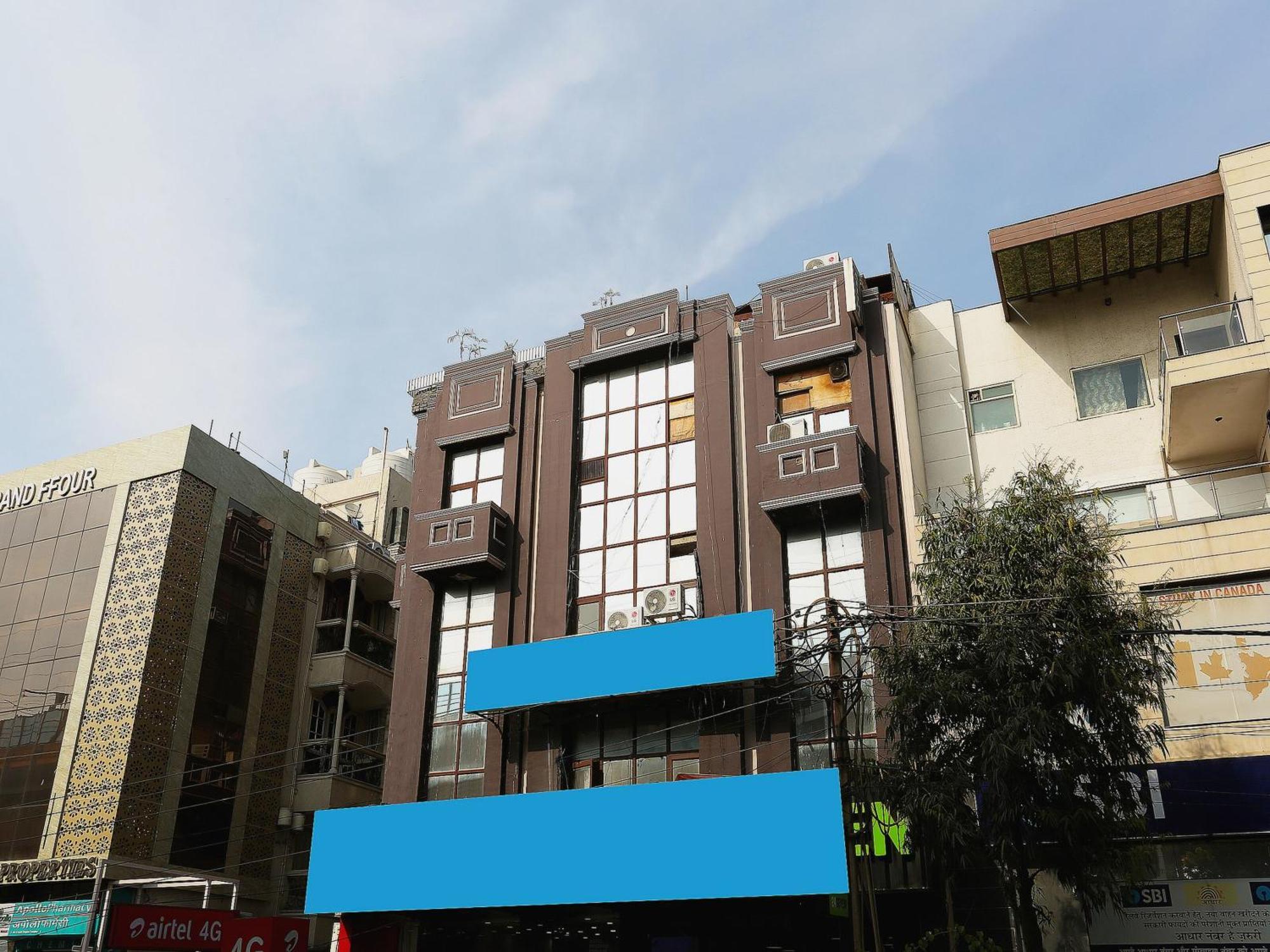 Oyo Flagship Hotel F Five Neu-Delhi Exterior foto